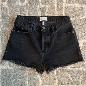 FRAME denim high rise short